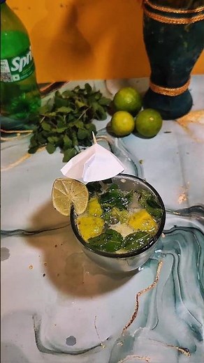 5-Minute Virgin Mint Mojito! 🍃 Better Than Any Restaurant (Step-by-Step)