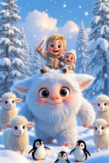 Happy Holidays and Merry Christmas Cartoon for Kids