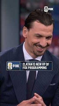 BREAKING: Zlatan has been announced as the Vice President of FOX Programming