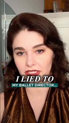 The time I lied to get out of a ballet role 🤫