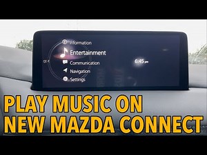 How To Play Music on 2021 Mazda CX-5 Infotainment Part 1