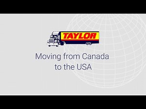 How customs works for household goods going from Canada to the USA