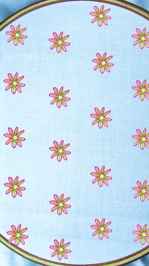 Cute & Easy Lazy Daisy Stitch Flower Design #support #diy #trending #fb #fbreels #viralreels #Embroidery #reels #embroideryart #circleemboidery #embroiderystitch #turtorial #stitch #handstitch #reelsfb #handmade #diycrafts #flower #reelsvideo #design #hand #floral #facebookreels #flowers #tutorial #flowerstitch #useful | Crafts & Embroidery