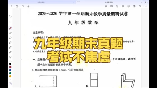 九年级期末知识点全掌握 考试不焦虑 第三弹