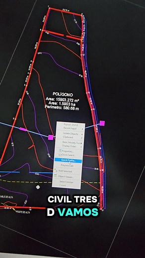 Cómo hacer un perfil topográfico en Civil 3D