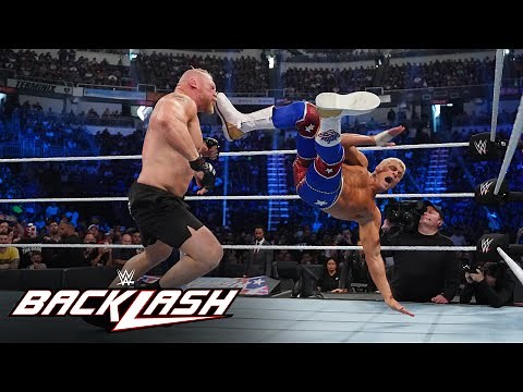Cody Rhodes vs. Brock Lesnar: WWE Backlash 2023 highlights