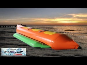 Inflatable Banana Boat Surf Raft Tow Tube Water Inflatable Dinghy 3 6 Adult