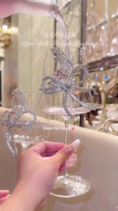 70K views · 1.9K reactions | Crafted to sparkle. Made for magic. A glass kissed by twilight. Hand-blown and adorned with glistening crystals, the Bijou Belle Twilight Cup sparkles like stardust at dusk. Delicate, enchanting, and made for moments that feel like magic. | Anaïs Candle | Facebook