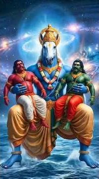 Vishnu Ji के कानों के मैल से पैदा हुए ये राक्षस! 😱 Madhu-Kaitabh Story #facts