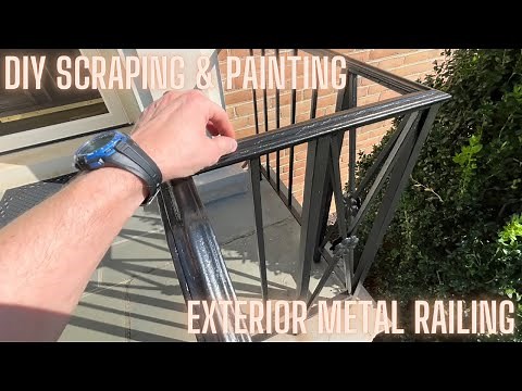 How to Scrape and Repaint a Metal Railing