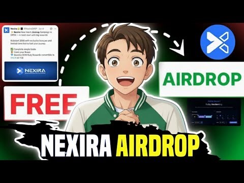 New Free Airdrop Opportunity - Nexira Airdrop | New Airdrop 2026 | Nexira Airdrop Backed By Mavia 🔥