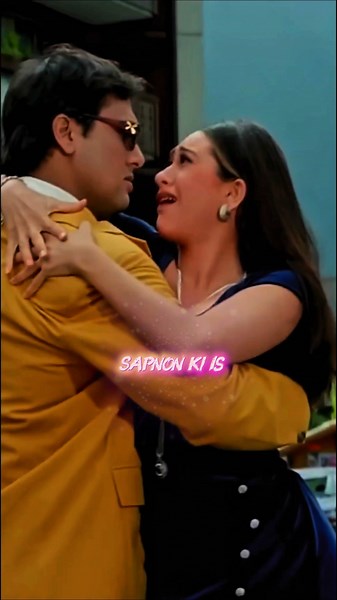 🎵Hero Tu Mera Hero Hai 💖 Govinda & Karisma Kapoor’s Evergreen 90s Romantic Song 🎶 #bollywooddance