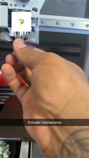 Extruder Maintenance #cool3dprints #3dprint #3dprinting #bambu