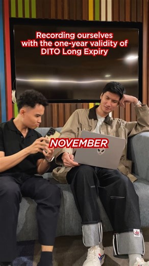 Nag-stay lang talaga kami dito for the whole year. 😂 Starting at just P599, the DITO Long Expiry gives you 40GB of data calls and texts that lasts 365 days for a whole year of streaming, scrolling, and surfing. Available at DITO Partner Stores and retailers via the DSCM App, GCash, and Maya. Bili na! #KayaDITO #DITOTelecommunity Promo runs from July 1, 2025 to December 31, 2025. Per DTI Fair Trade Permit No. FTEB-229863 Series of 2025 | DITO Telecommunity