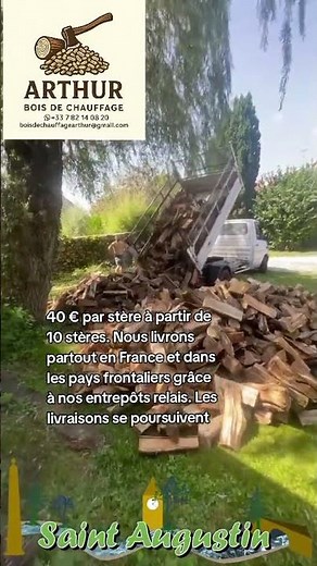 Bois de chauffage #viral #boisdechauffage #jardin #bioenergie #viralvideo #wood