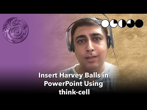 Insert Harvey Balls in PowerPoint Using think cell