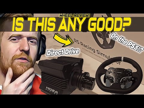 👀 YOU have been WAITING for this MOZA R5 + Adapter REVIEW!! || Wheel Review