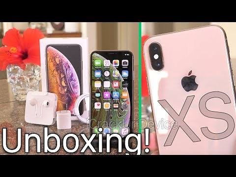Apple iPhone XS: Unboxing and Review! (GOLD)