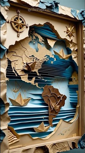 The Lost City of Atlantis... Resurfaced in Paper 🌊📜