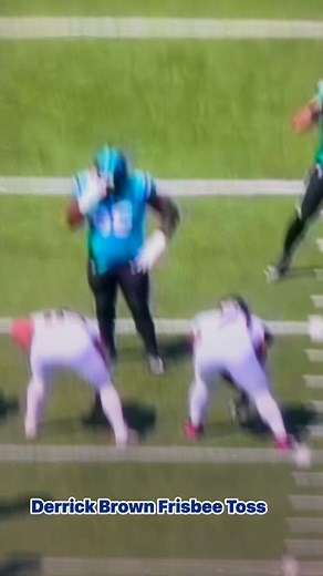 245K views · 11K reactions | Carolina Panthers Derrick Brown's weekly feature of "Frisbee Toss" with Derrick Brown. #BaldysBreakdowns | Brian Baldinger | Facebook