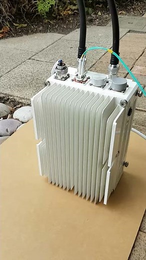 CableFree LTE Remote Radio Head being tested for a customer