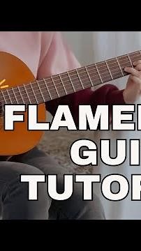 Flamenco guitar chords and pattern tutorial for beginners