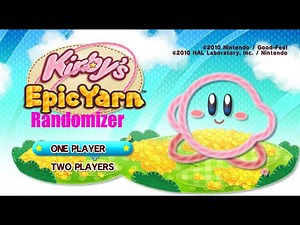 W.I.P Kirby Epic Yarn Randomizer Test 1