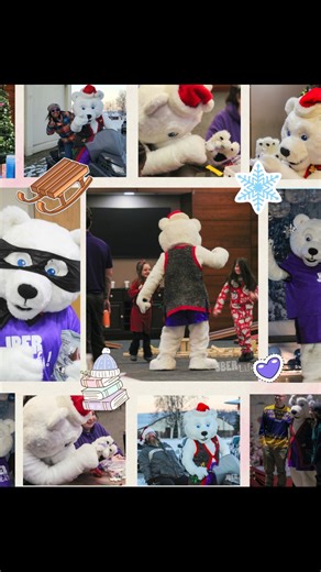 Memories with Jay Bear from winter 2025. #jber #JBERLife #jaybear | JBER Life