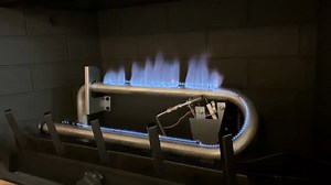 Watch Empire 24 Inch Flint Hill Gas Log Set With Vent Free Propane Contour Burner - Manual Safety Pilot on Amazon Live