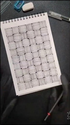 3D drawing in pen✍️🖋️🖋️ #shorts