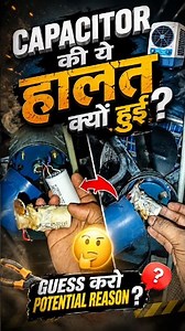 🔥 Cooler Motor का Capacitor जलकर ऐसी हालत में क्यों हुआ? 😱 | Guess the Reason!