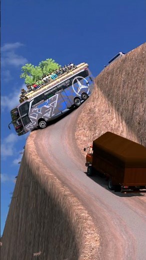 Driving on the World's Most Dangerous Roads #179 #eurotrucksimulator2