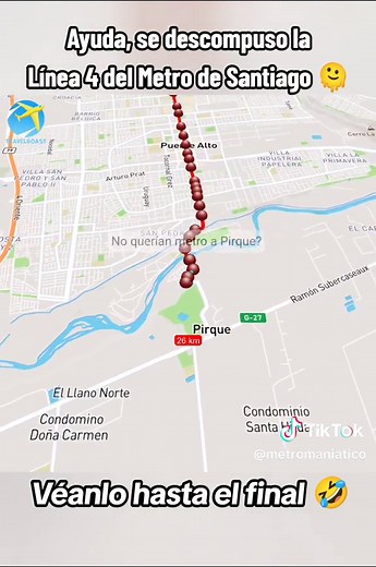 Explorando la Linea 4 del Metro de Santiago