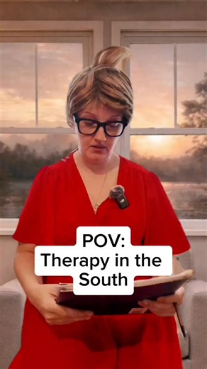 Therapy in a Small Southern Town.. How does that make u feel?🤔 #therapy #therapists #comedy #funnyvideos #southernliving | Amanda Meadows