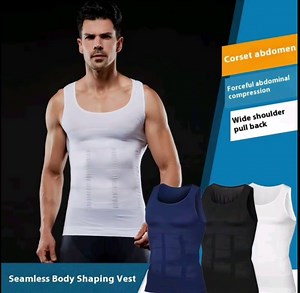 FITVEST COMPRESSION VEST AND VODY SHAPER FOR MEN #FYP #compressionshirt #bodyshaper #compressionvest #bodyshaperformen