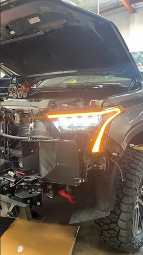 Alpharex headlight install on 2024 TOYOTA TUNDRA TRD PRO!