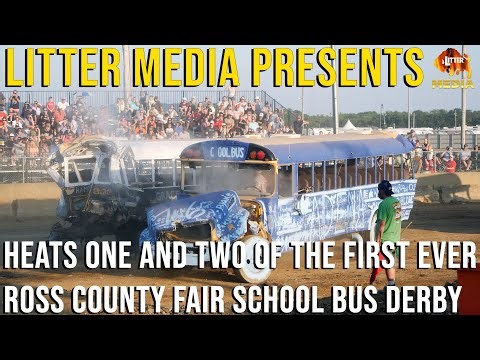 The First Ever Ross County Fair School Bus Derby