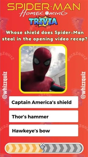Ultimate SPIDER MAN HOMECOMING Trivia Quiz! 🕷️ Only True Marvel Fans Can Get All Correct! V01