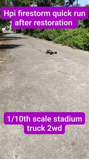 Done and restored.... Hpi firestorm 2wd.... #hpifirestorm #hpiracing #toysforthebigboys #rcbashing #reelsviralシ #reelschallenge #highlights #car RC WORKS Videos 2.0 | RC Works