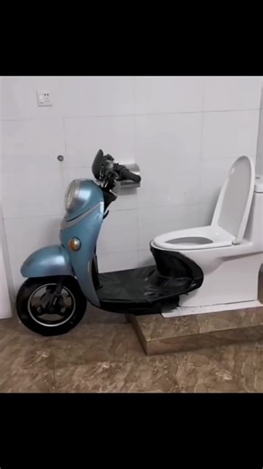 DIY Toilet Scooter: Creative and Innovative Homemade Project