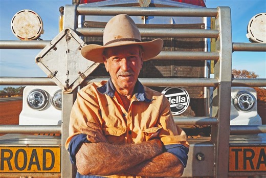 Outback Truckers star Steve Grahame is thrilled to be back