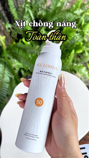 Xịt chống nắng body tốt nhất: chọn loại phù hợp cho da