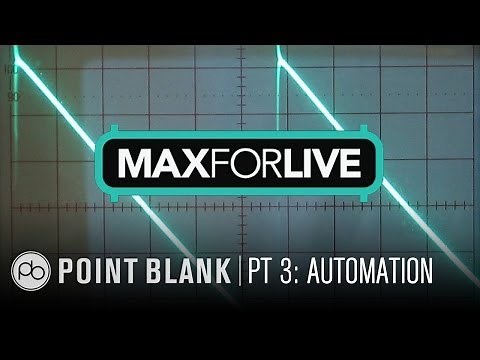 How To Build a Max For Live Device: Part 3 - Controls & Automation