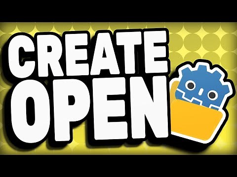 Create & Open a folder in Godot 4 | GD Script