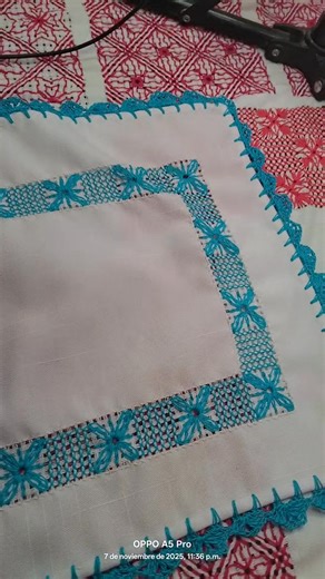 3.9K views · 77 reactions | Chicas ha quedado preciosa nuestra puntada殺殺殺殺殺 | Deshilado | Facebook