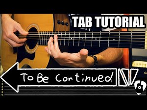 To Be Continued - Jojo´s Bizarre Adventure Meme Song on Acoustic Guitar (Roundabout) Tabs Lesson