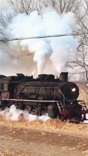 Vintage Steam Train Power! #Shorts