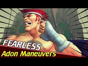 USF4 ▶ Fearless Adon Maneuvers【Ultra Street Fighter IV】