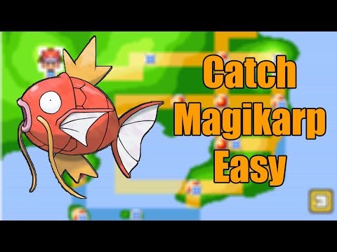 Pokemon Fire Red/Leaf Green Where to catch/find Magikarp