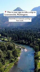 9.1K views · 47 reactions | Would you go camping near here?  Near our Leavenworth campground in WA. | Thousand Trails | Facebook